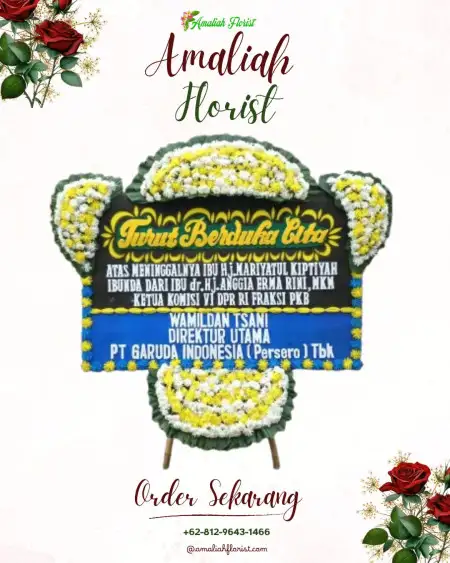 Papan Bunga Duka Bago